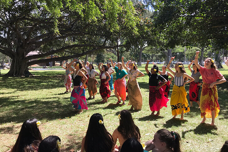 hula lesson