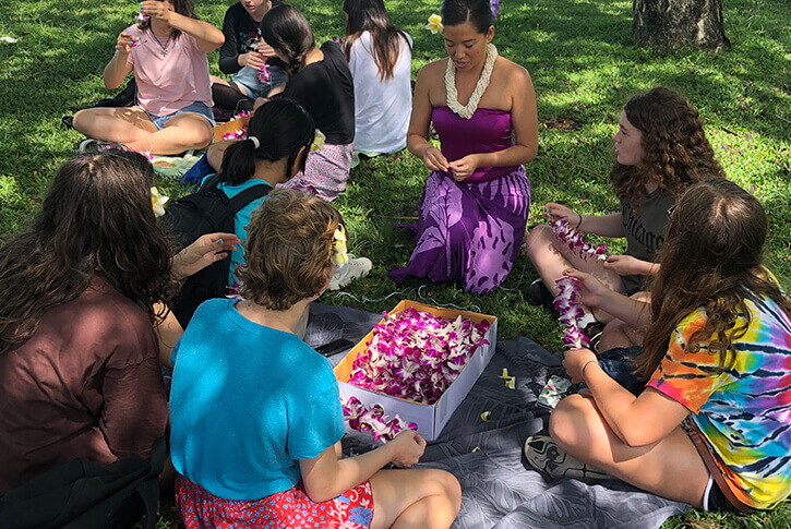 lei making workshop