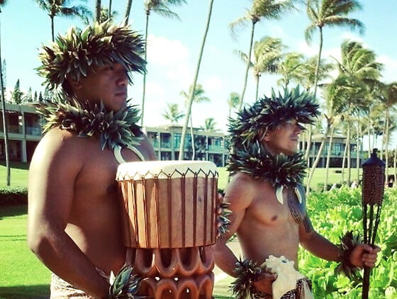 hawaiian polynesian drummers
